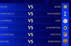 Jadwal Pertandingan Bola Liga Champions Malam Ini